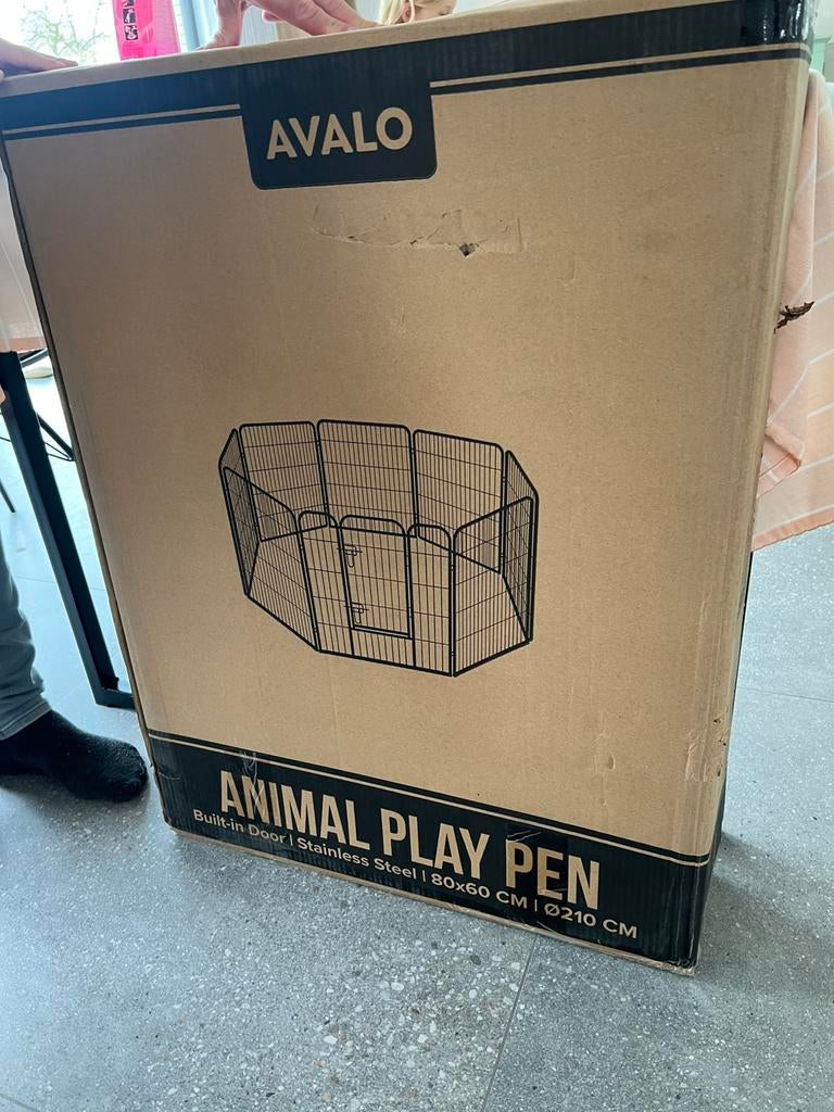 Puppyren, Dieren en Toebehoren, Hondenbenches, Ophalen of Verzenden, Zo goed als nieuw