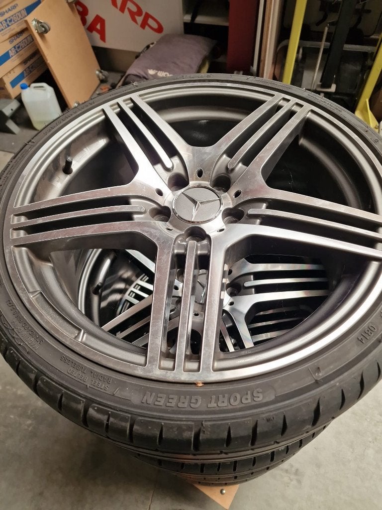 Mercedes velgen AMG Style met banden, Pneus et Jantes, 4 Saisons, Véhicule de tourisme, Enlèvement