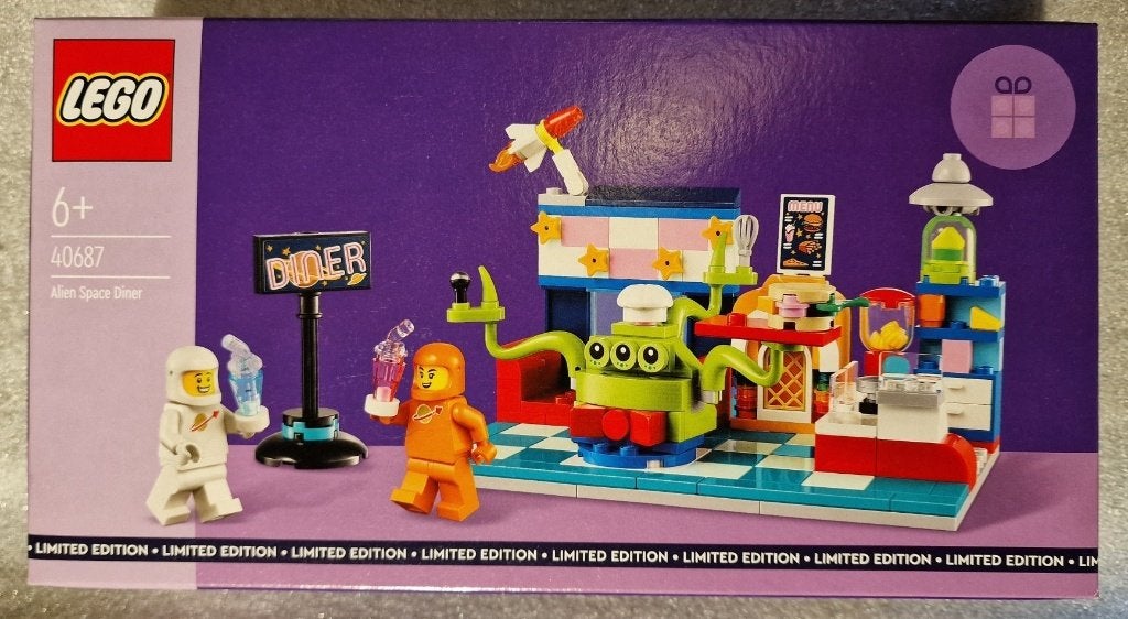 LEGO 40687 – Alien Space Diner nieuw en verzegeld, Lego, Nieuw, Ophalen of Verzenden, Space