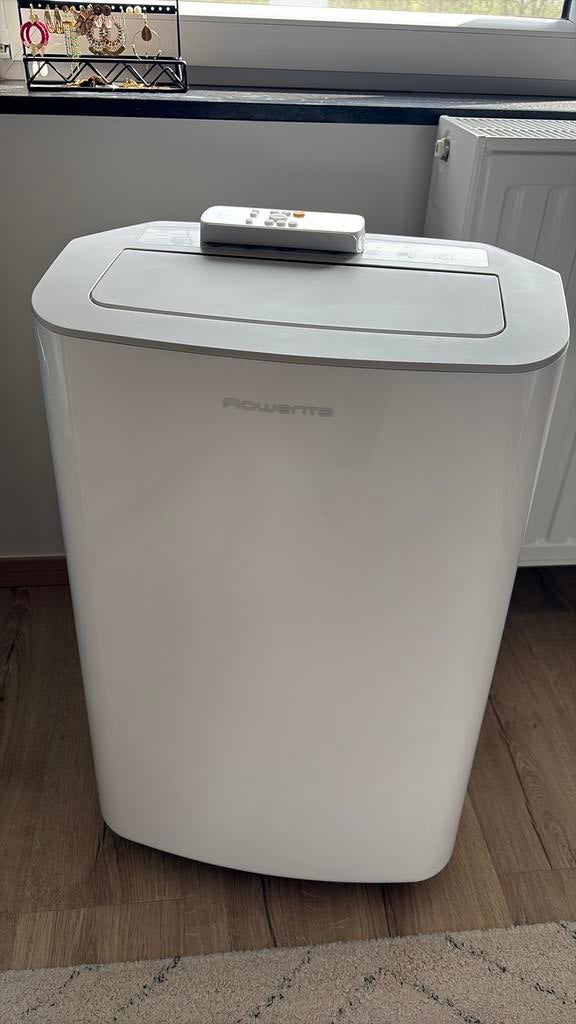 Climatiseur mobile Rowenta RWAC9000C – 1 seule utilisation, Comme neuf, Enlèvement, Télécommande, Climatiseur mobile