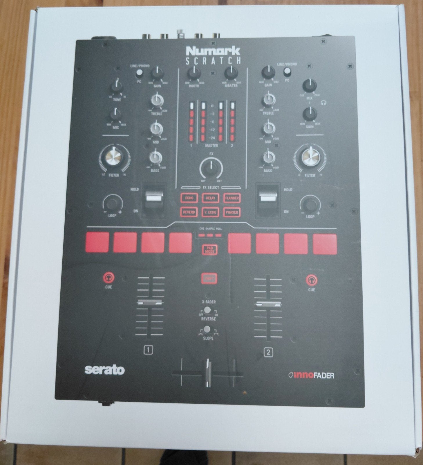 Table de mixage NUMARK, Ophalen