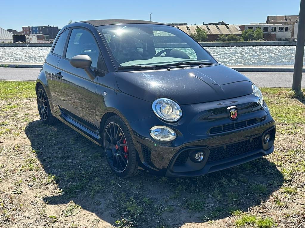 Abarth 595 Competzione Cabrio 179HP Automaat, Euro 6, Zwart, Bedrijf, Automaat