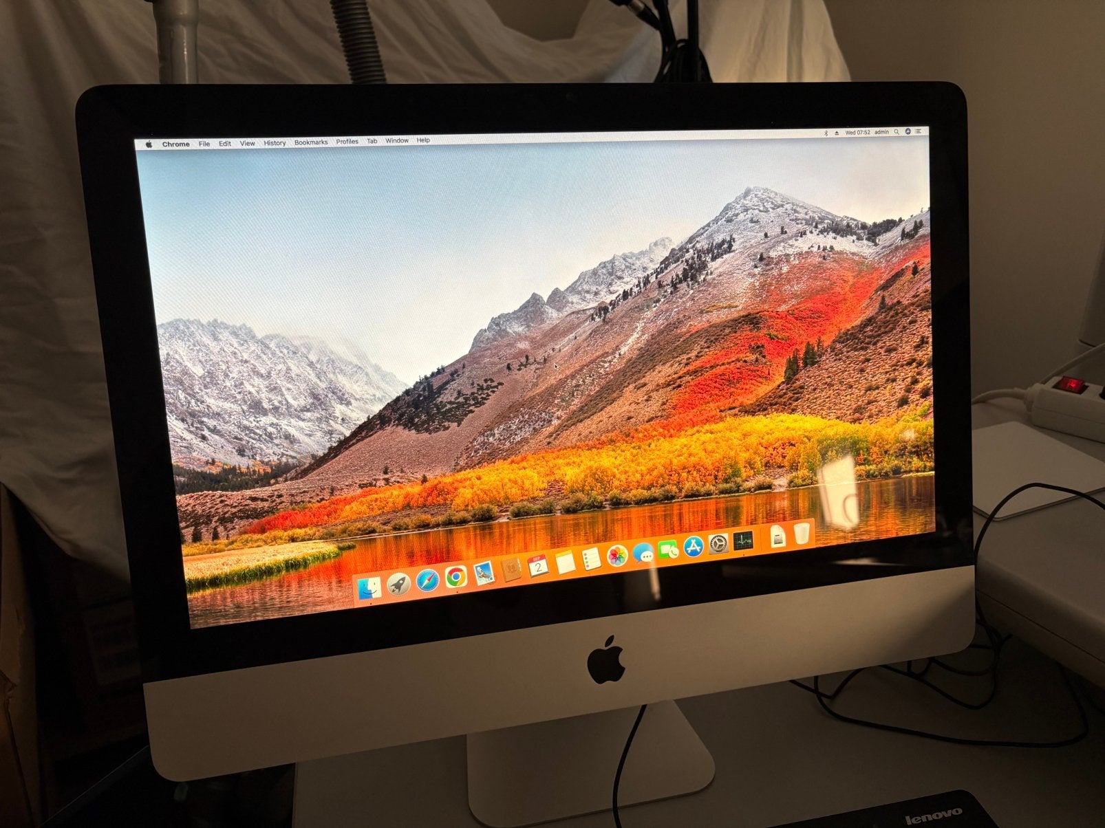 IMac 10,2 Core2Duo 8gb ram ssd 250gb, Computers en Software, Apple Desktops, Ophalen, IMac, 21,5, Onbekend