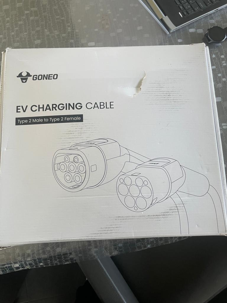 Câble recharge Type 2 22kW 7m 32A Tesla / Peugeot / VW, Enlèvement