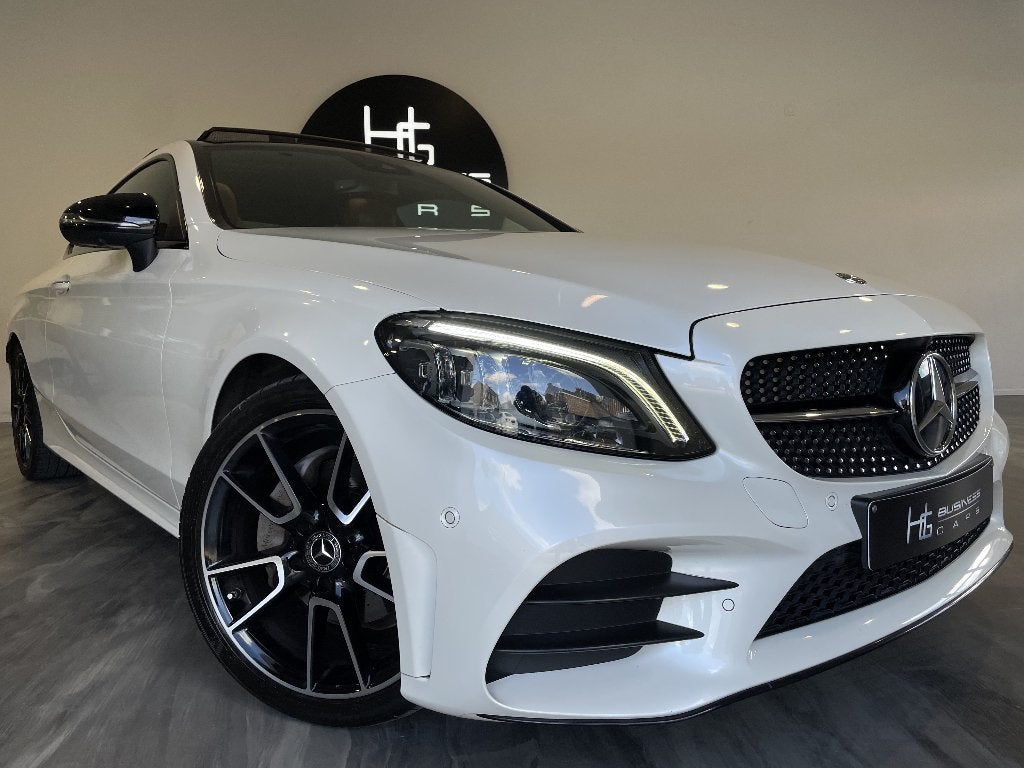 Mercedes-Benz C 220d/ COUPÉ/ PACK AMG/ PACK NIGHT/ TOIT PANO, Auto's, Automaat, 4 zetels, 143 kW, Euro 6