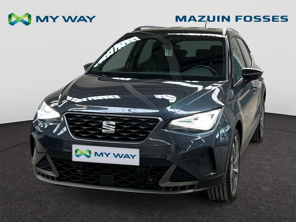 Seat Arona Arona 1.0 TSI FR Edition, Auto's, Arona, Handgeschakeld, SUV of Terreinwagen, Zilver of Grijs