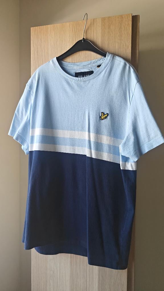 T-shirt Lyle & Scott large, Maat 52/54 (L), Blauw, Ophalen of Verzenden, Lyle & Scott