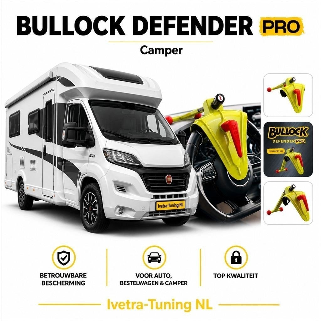 Bullock Defender | Stuurslot Camper, Enlèvement ou Envoi, Neuf
