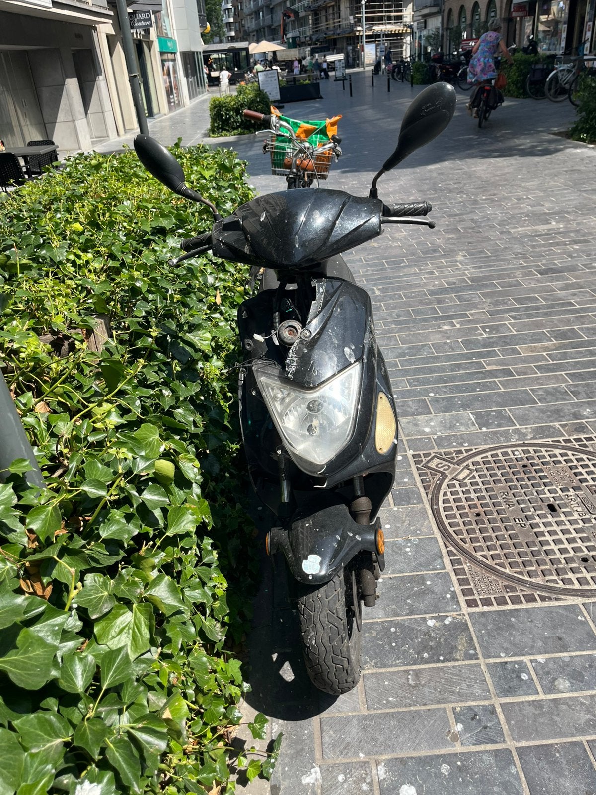 Neco one voor onderdelen, Fietsen en Brommers, Brommeronderdelen | Scooters, Gebruikt, Overige merken, Ophalen