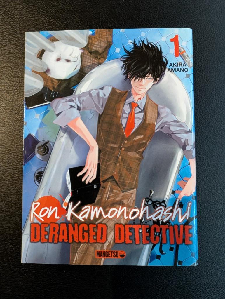 Mangetsu Manga - Ron Kamonohashi Deranged Detective 1, Eén stripboek, Ophalen of Verzenden, Zo goed als nieuw