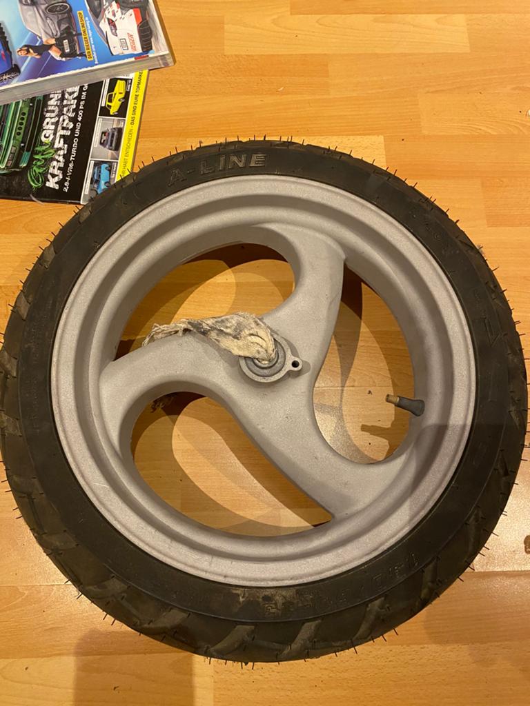 Typhoon storm velgen, Fietsen en Brommers, Brommeronderdelen | Scooters, Ophalen, Zo goed als nieuw