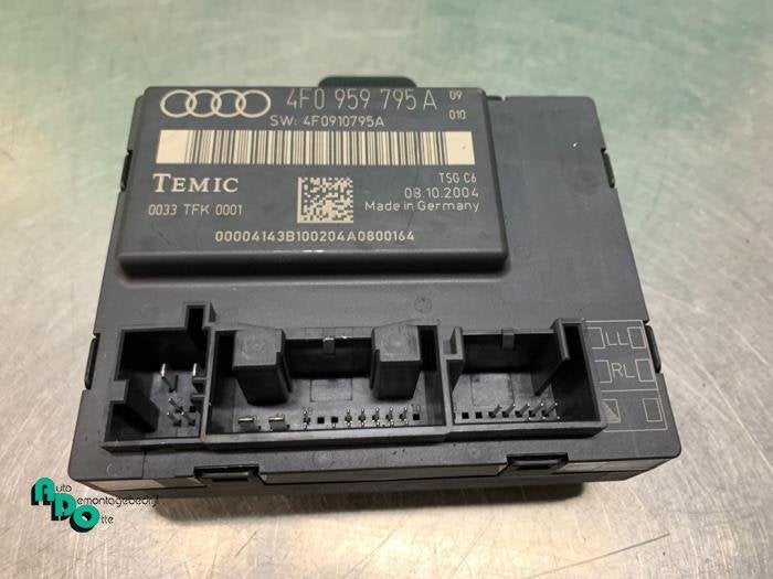 Module verrouillage central des portes d'un Audi A6 (A6 04-), -, 3 mois de garantie, Audi, Utilisé