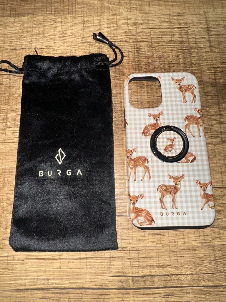 BURGA iPhone 13 Pro hoesje + ringhouder, Ophalen of Verzenden, Burga, IPhone 12 Pro