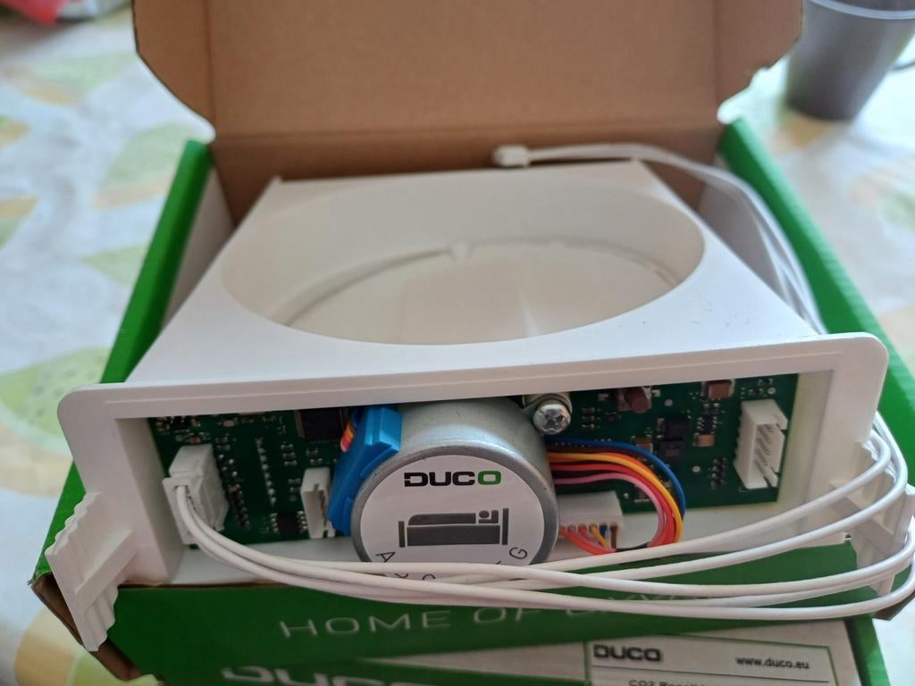 CO2 REGELKLEP VOOR DUCO BOX FOCUS VOOR SLAAPKAMER(S) 30M³/H, Enlèvement ou Envoi