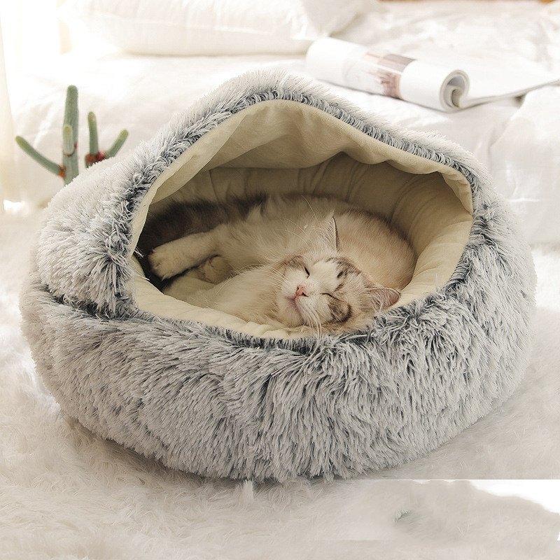 Ultracomfortabel 2-in-1 winterbed voor honden en katten, Verzenden, Nieuw