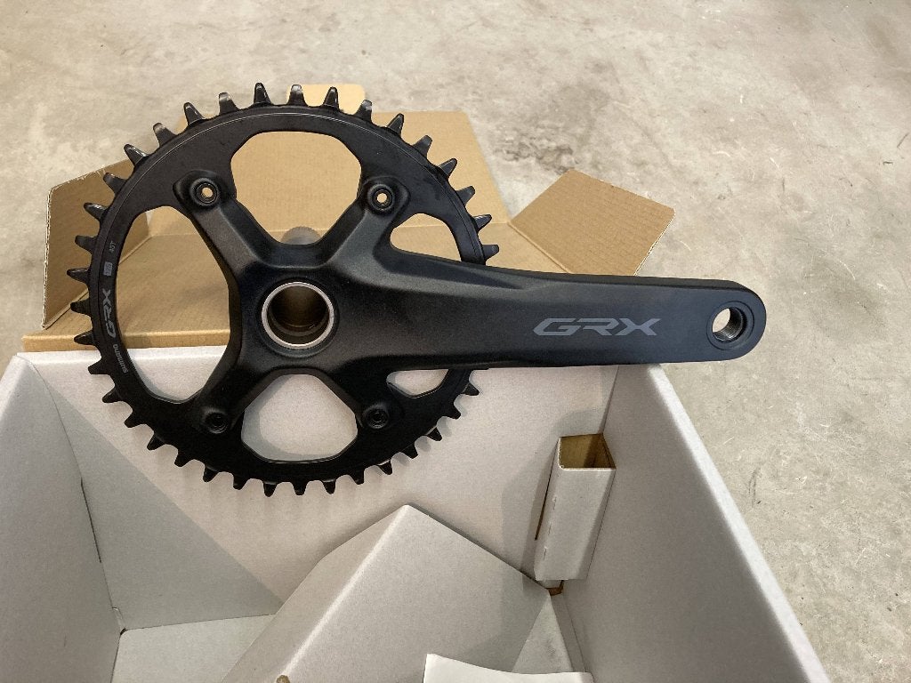 CRX 610 crankstel, Fietsen en Brommers, Crankstel of Pedalen, Nieuw, Ophalen of Verzenden, Stadsfiets