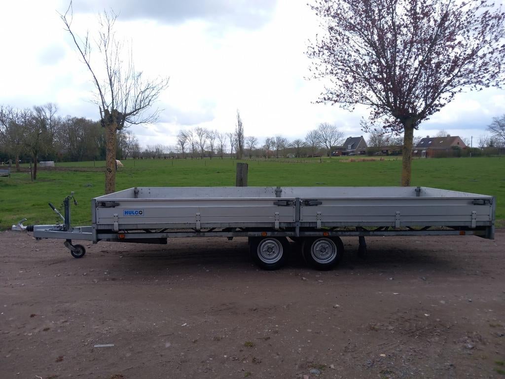 Plateau aanhangwagen, Ophalen