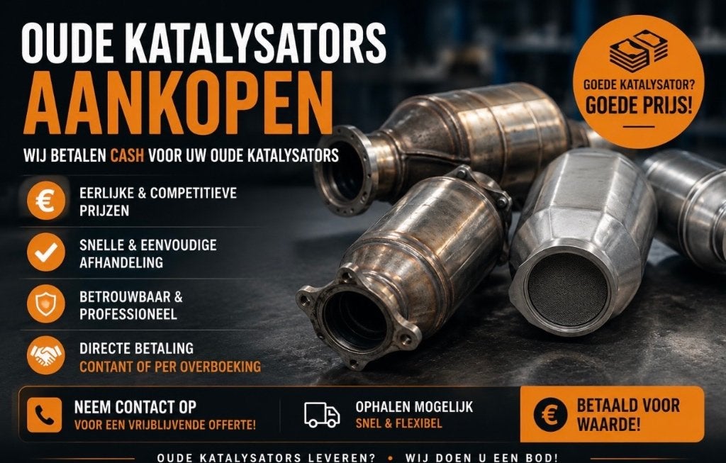 Katalysators GEZOCHT!!! tegen eerlijke prijzen !, Enlèvement ou Envoi, Utilisé