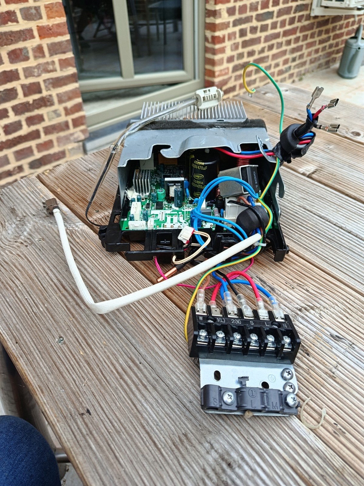 Te koop onderdelen in werkende staat Samsun airconditioner, Ophalen, Zo goed als nieuw, Wandairco, Afstandsbediening