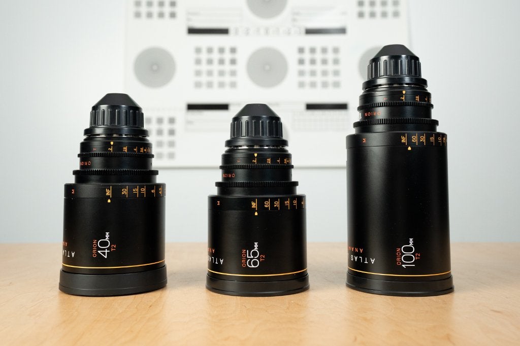 Atlas Orion A Lens Set (PL + EF Mount), TV, Hi-fi & Vidéo, Enlèvement, Comme neuf, Autres types