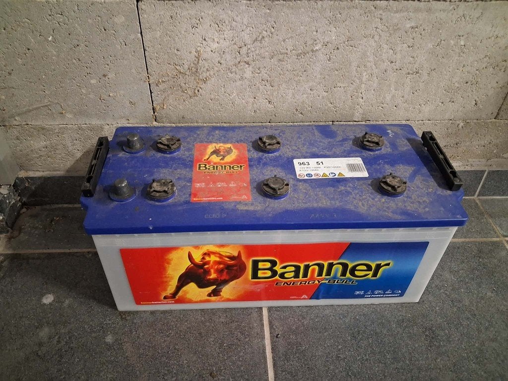 Batterie double, Enlèvement, Utilisé, Batteries et Accessoires