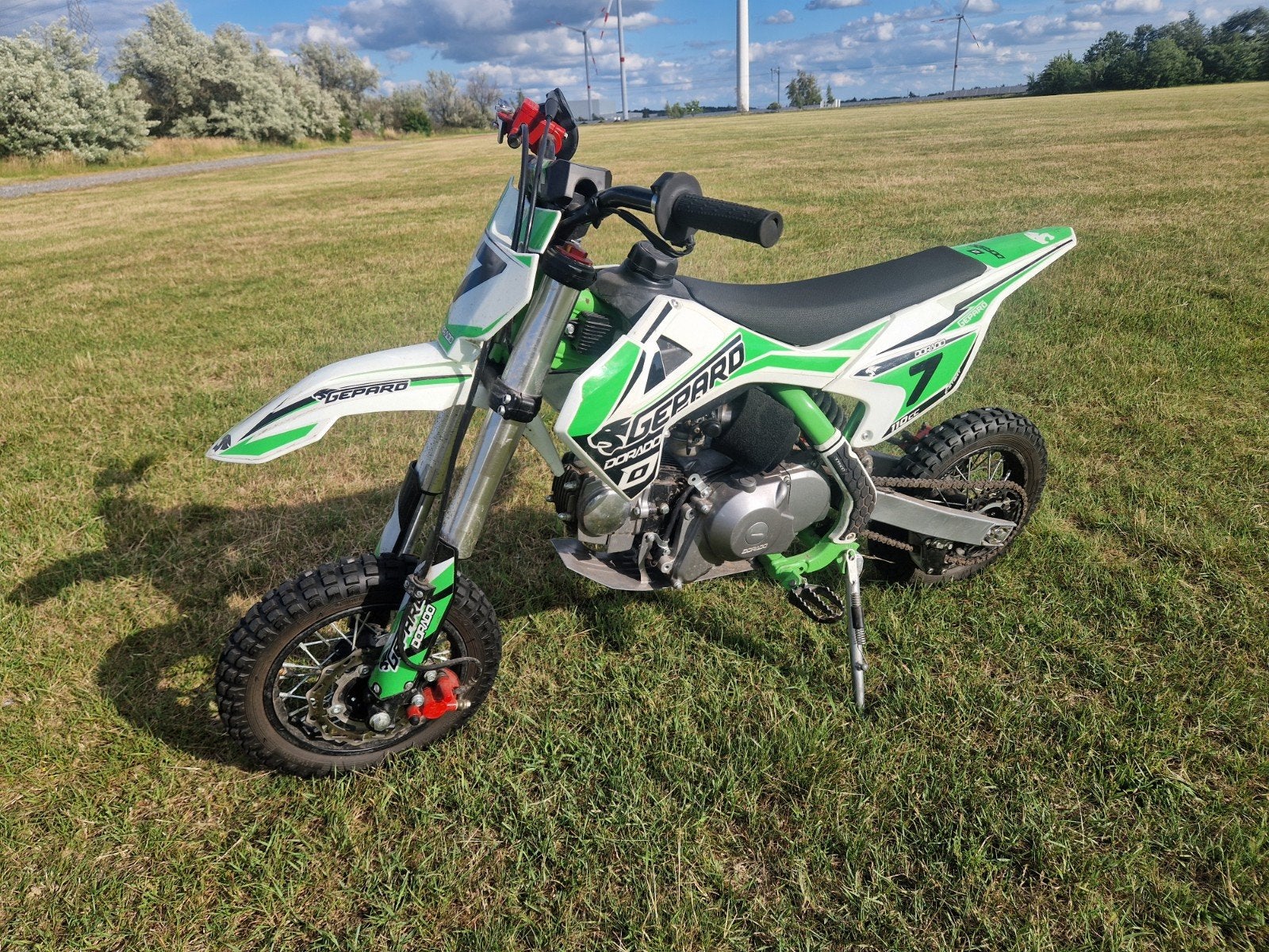Crossmotor 110cc automaat, Fietsen en Brommers, Ophalen