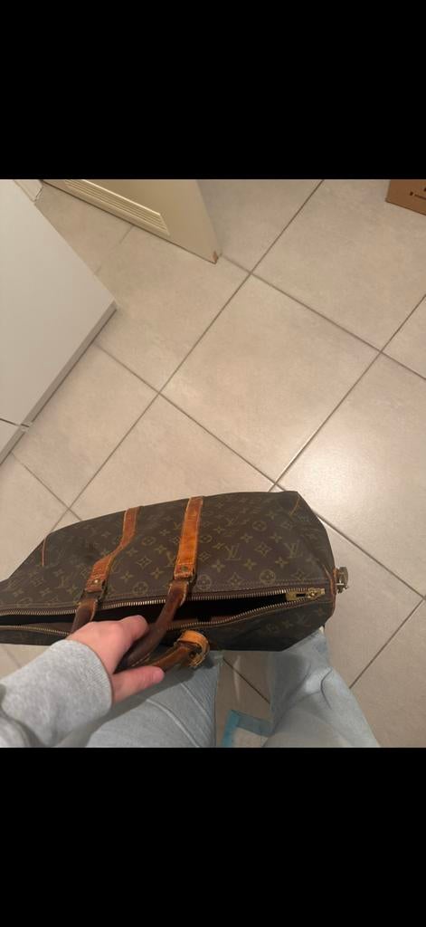 Louis vuitton keepall 45, Handtassen en Accessoires, Toilettassen, Gebruikt, Ophalen