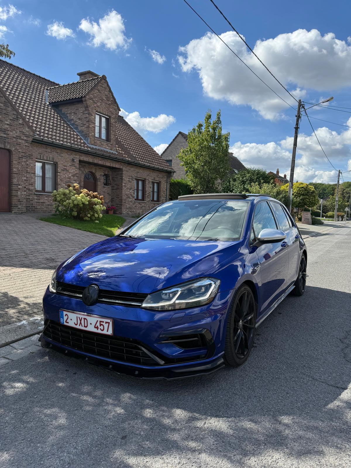 Vw Golf 2.0 TSI - R, in top staat! *GEKEURD*, Cuir, 199 g/km, Euro 6, Noir