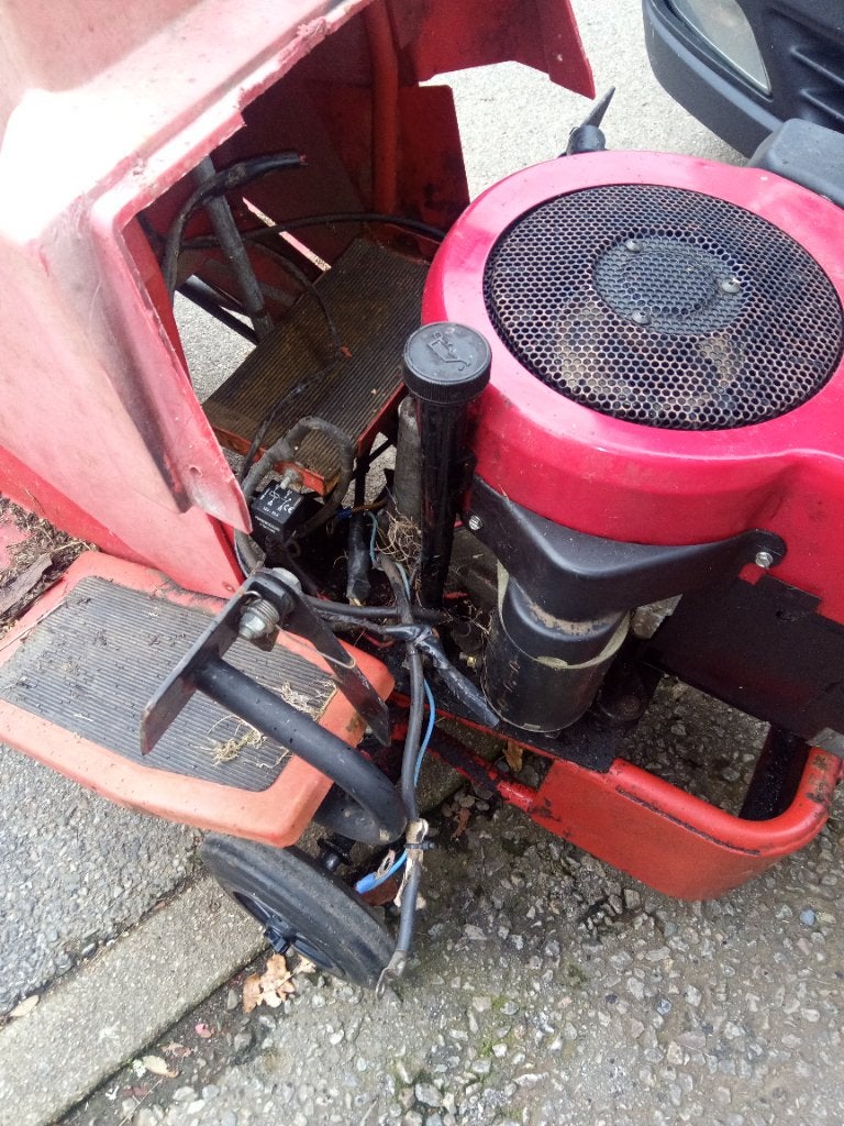 Tracteur tondeuse Gudbrod, Jardin & Terrasse, Enlèvement, Utilisé