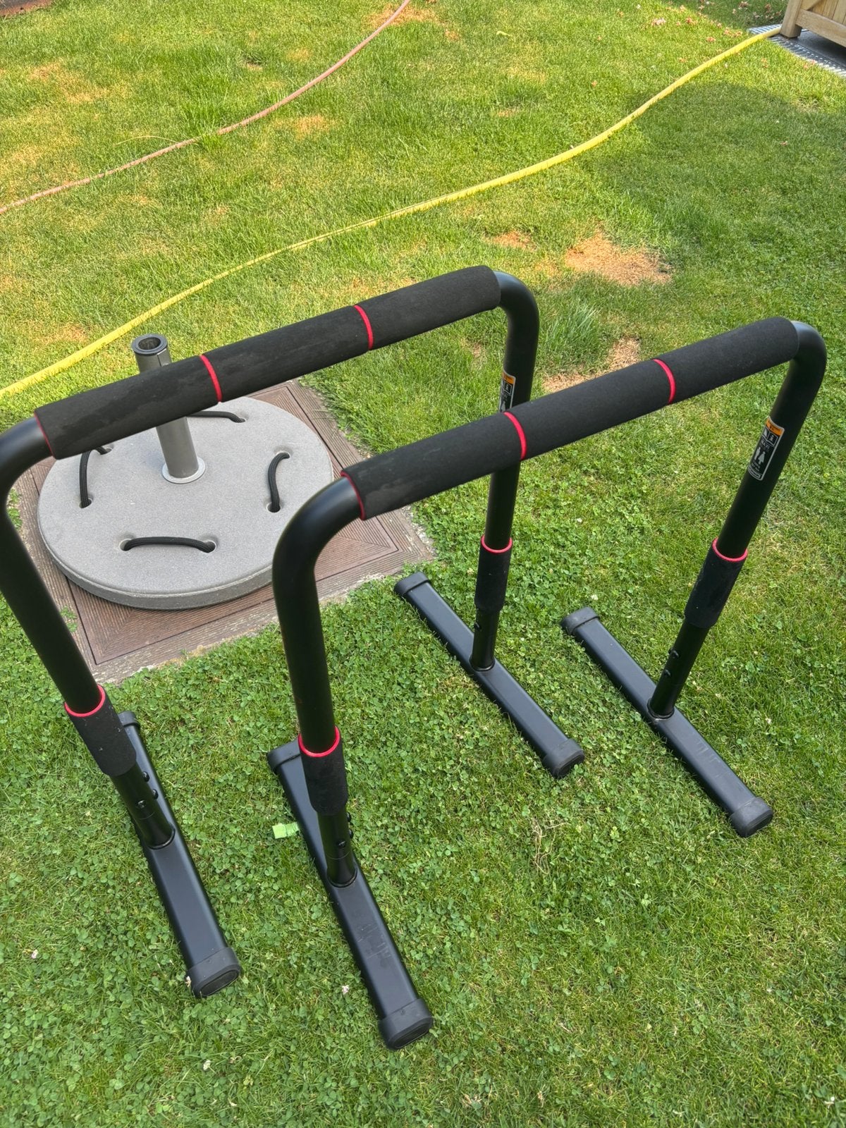 Dip bars / Push-up bars, Sport en Fitness, Ophalen, Zo goed als nieuw