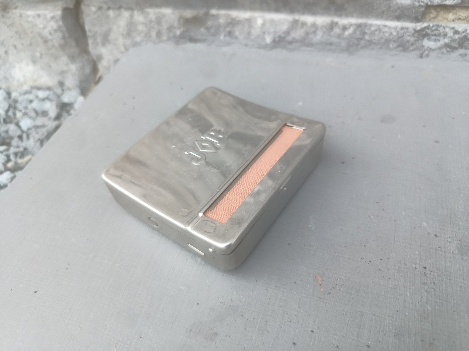 Vintage doosje om sigaretten te rollen, Ophalen
