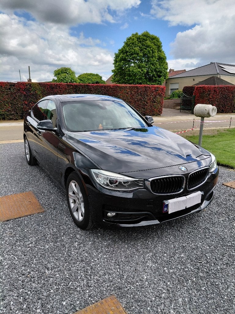 Tekoop bmw 320d gt xdrive, Autos, Cuir, Achat, Euro 6, Noir