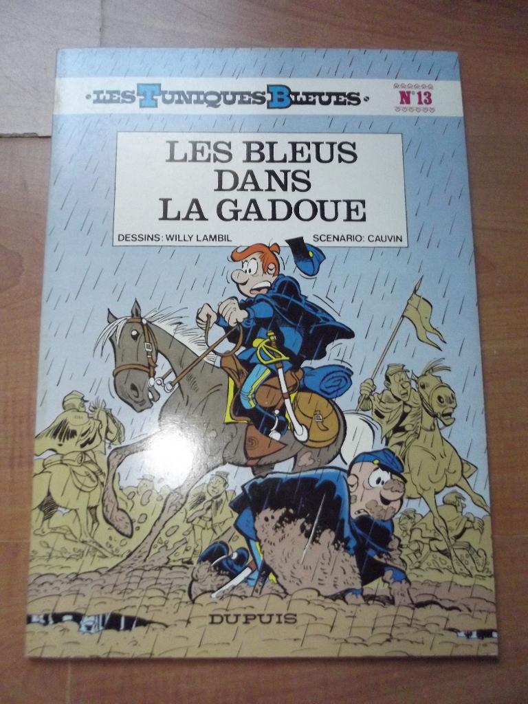 Tuniques Bleues 13. Les bleus dans la gadoue / EO, Eén stripboek, Ophalen of Verzenden, Gelezen, Lambil/Cauvin