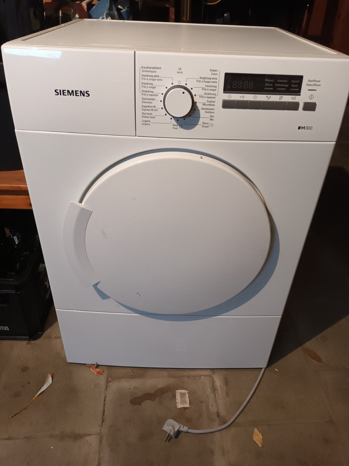 Sèche linge  blanc voir  photos, Elektronische apparatuur, Droogkasten, Ophalen