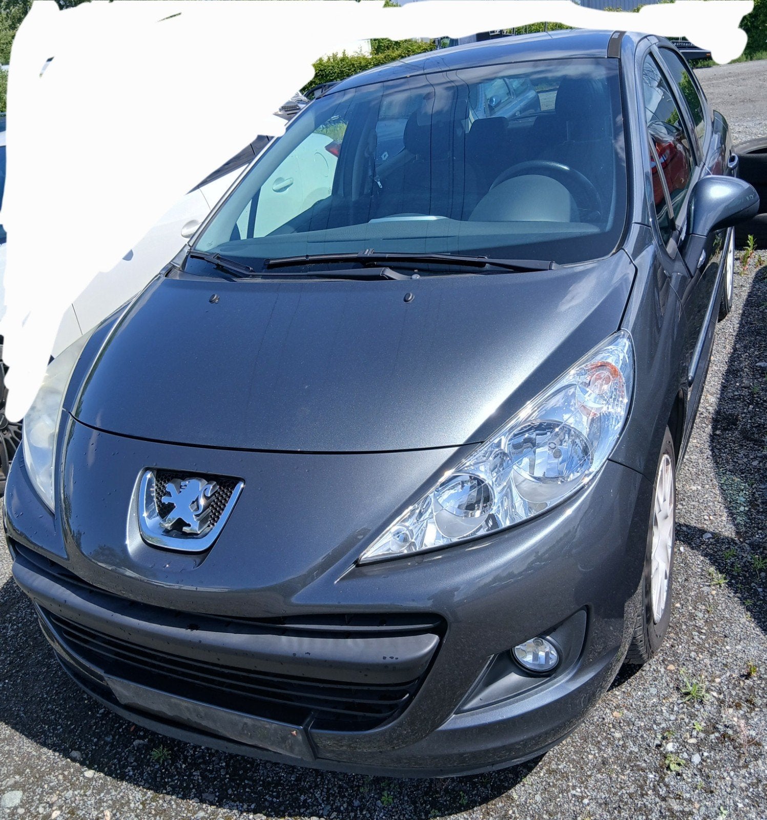 Peugeot 207+  1400hdi met airco, Auto's, Peugeot, Euro 5, Zwart, 4 cilinders, Particulier