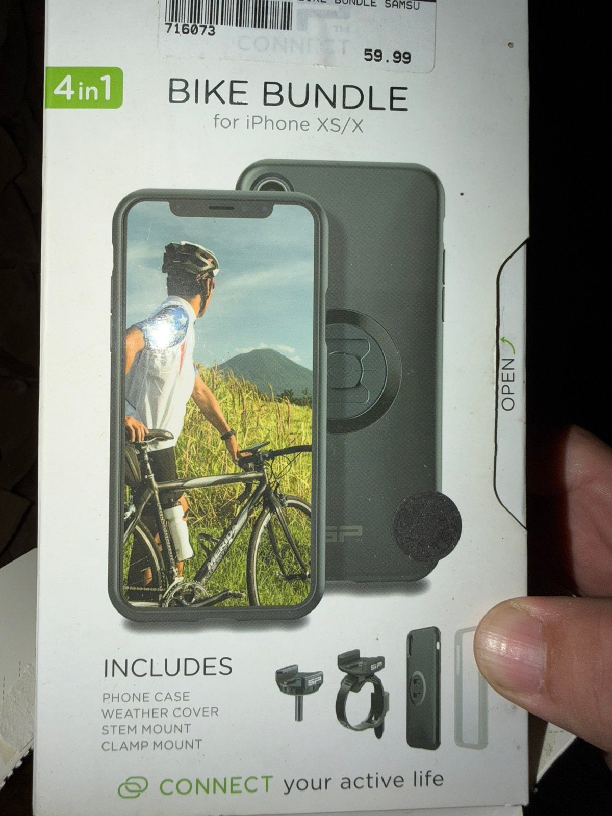 Quad lock, Télécoms, Enlèvement, Utilisé, Apple