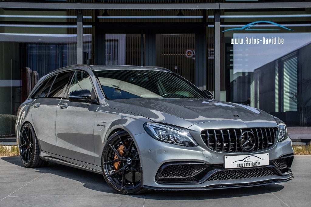 Mercedes-Benz C63 AMG 4.0 V8 BiTurbo/Historique, Achat, Entreprise, Entretenue par le concessionnaire, Noir