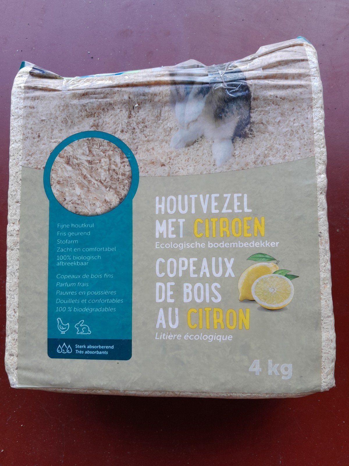 Houtvezel citroen de bodembedekker voor alle knaagdieren., Dieren en Toebehoren, Knaagdieren en Konijnen | Toebehoren, Ophalen