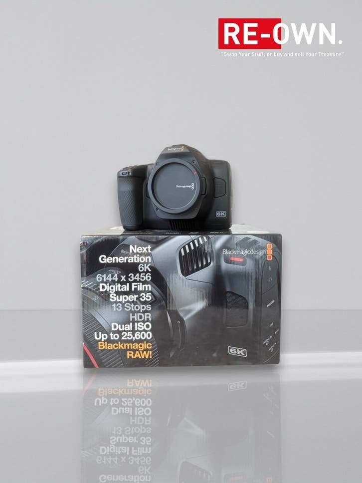 BLACKMAGIC POCKET CINEMA CAMERA 6K G2 | NIEUWSTAAT | 1E EIG