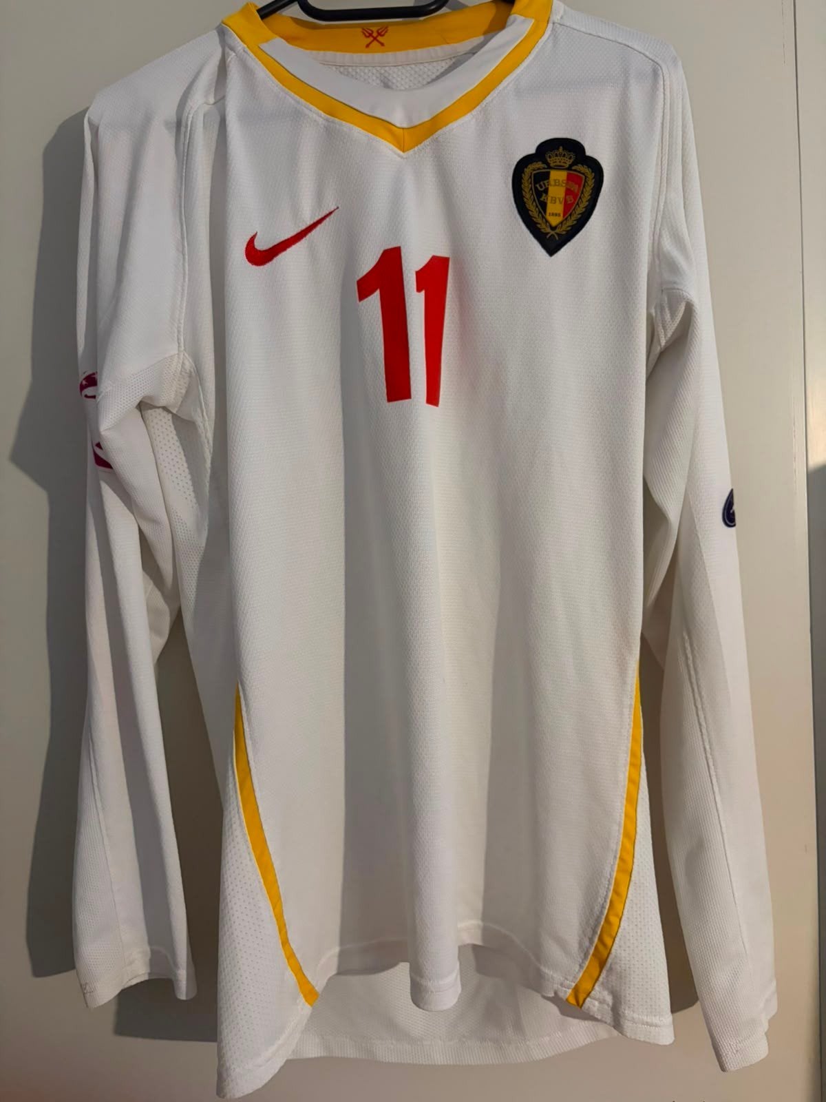 officeel shirt rode duivels maat L, Sport en Fitness, Maat L, Ophalen, Shirt