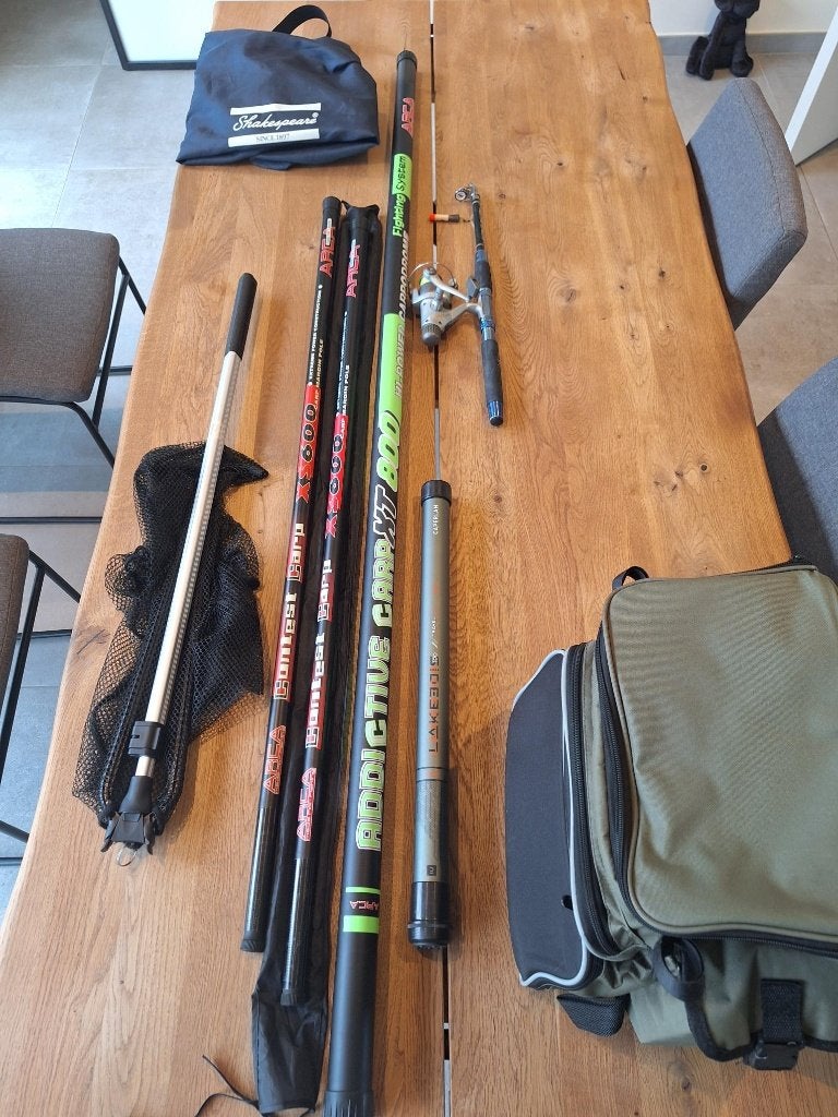 Visgerief, Watersport en Boten, Ophalen, Zo goed als nieuw, Werphengel