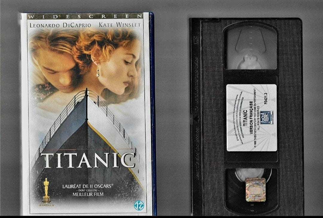 Titanic VHS Franse versie, Ophalen, VHS