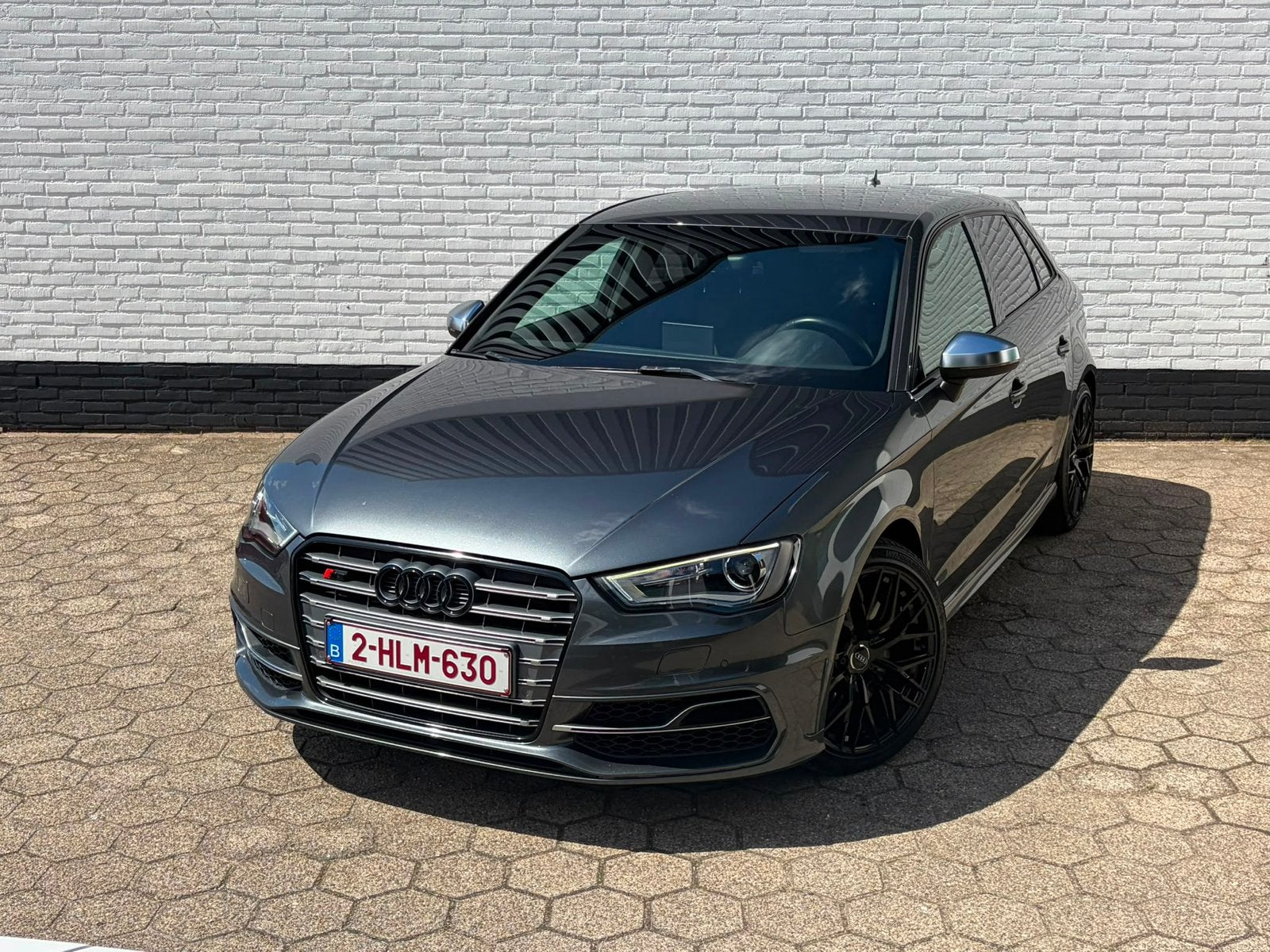 Audi S3 2.0 TFSI Quattro, Auto's, Automaat, Zwart, 4 cilinders, Alcantara