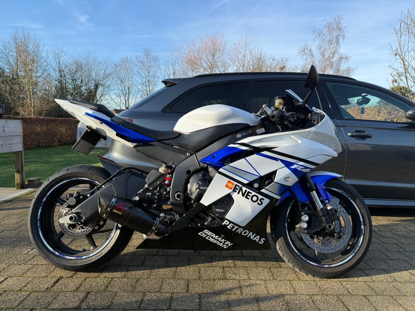 Yamaha r6 rj15 2008, Motoren, LED Verlichting, 4 cilinders, Motorrijbewijs A, Gebruikt