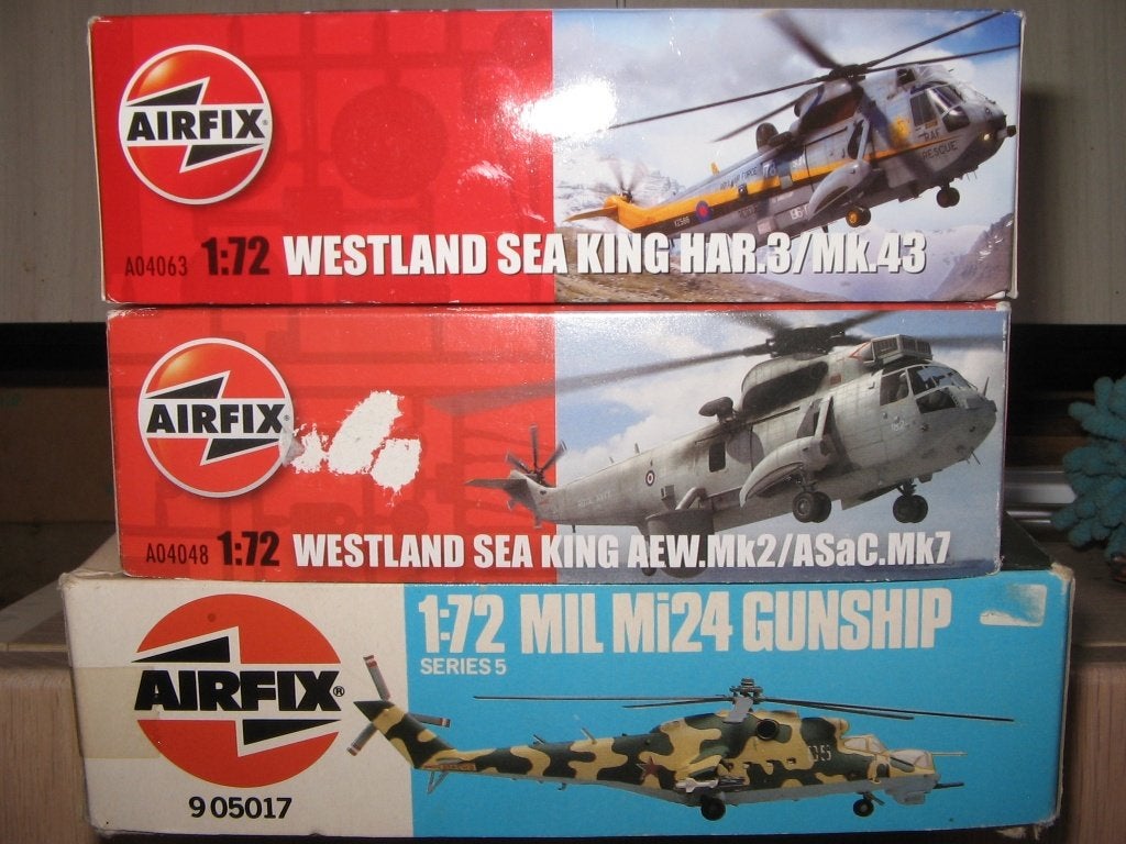 lot airfix helicopters, Hobby en Vrije tijd, Ophalen, Nieuw, Helikopter, Overige merken