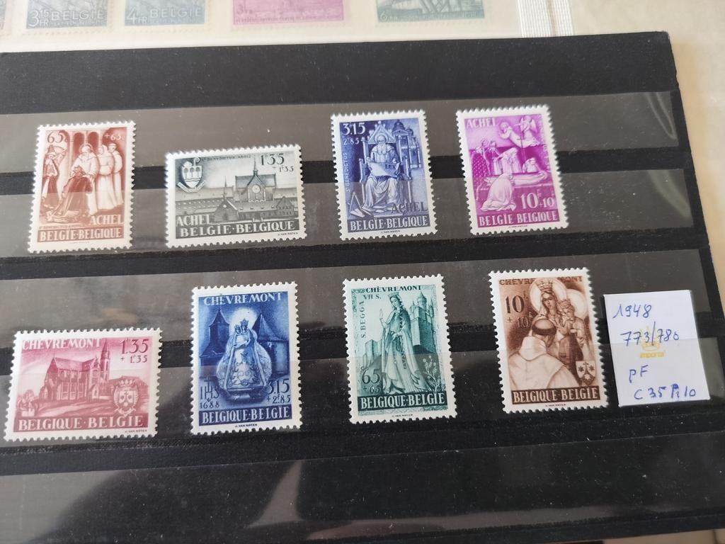 Reeksen Achel en Chevremont 1948 postfris, Verzenden, Postfris