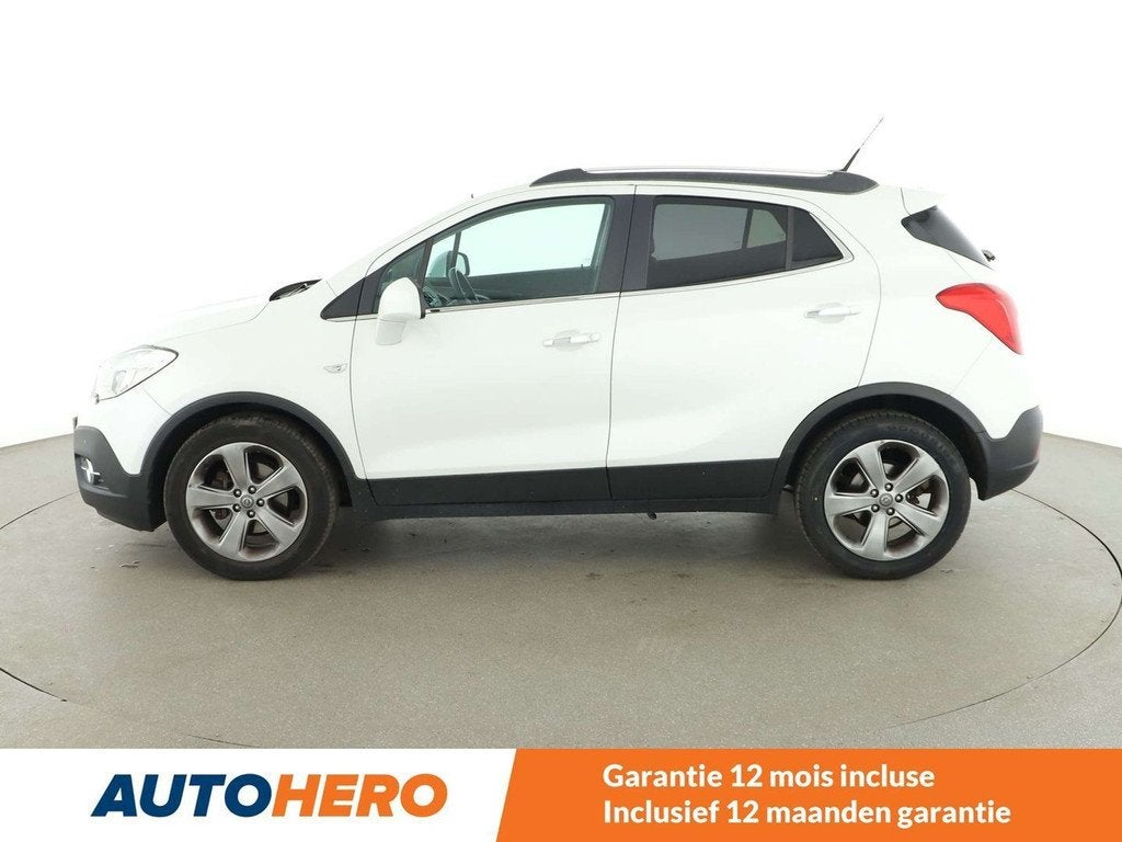 Opel Mokka 1.4 Turbo Innovation ecoFlex 4x4 (bj 2014), Auto's, Opel, Euro 5, Gebruikt, 149 g/km, Wit