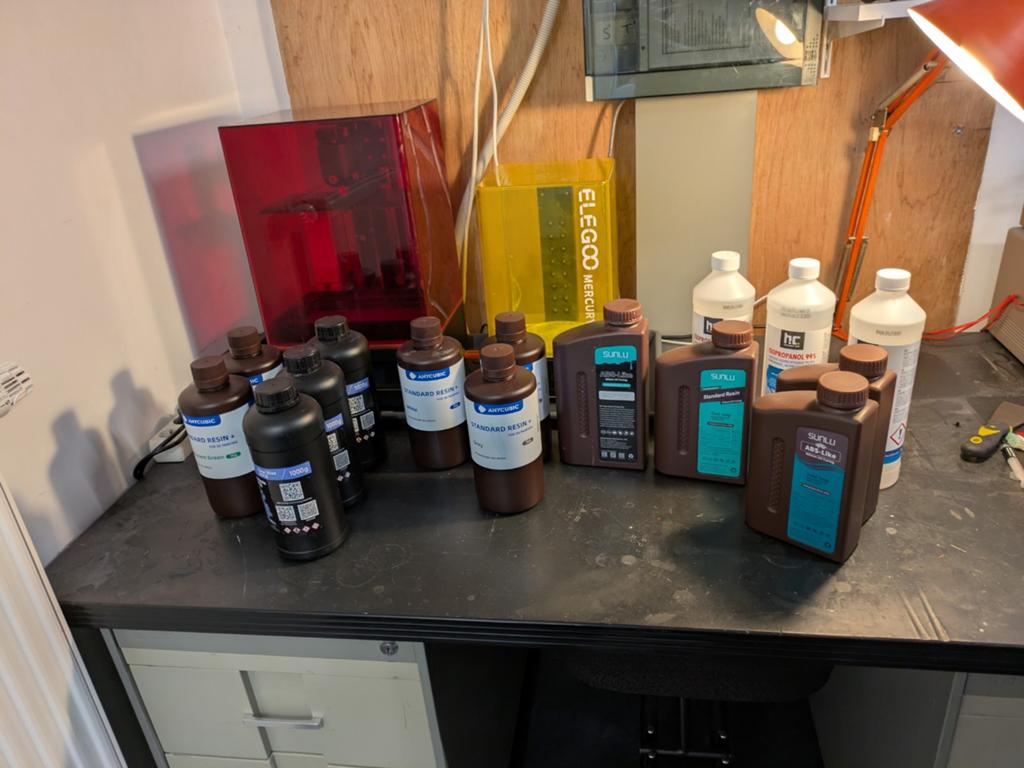 Resin 3D Print setup, Computers en Software, Printers, Ophalen