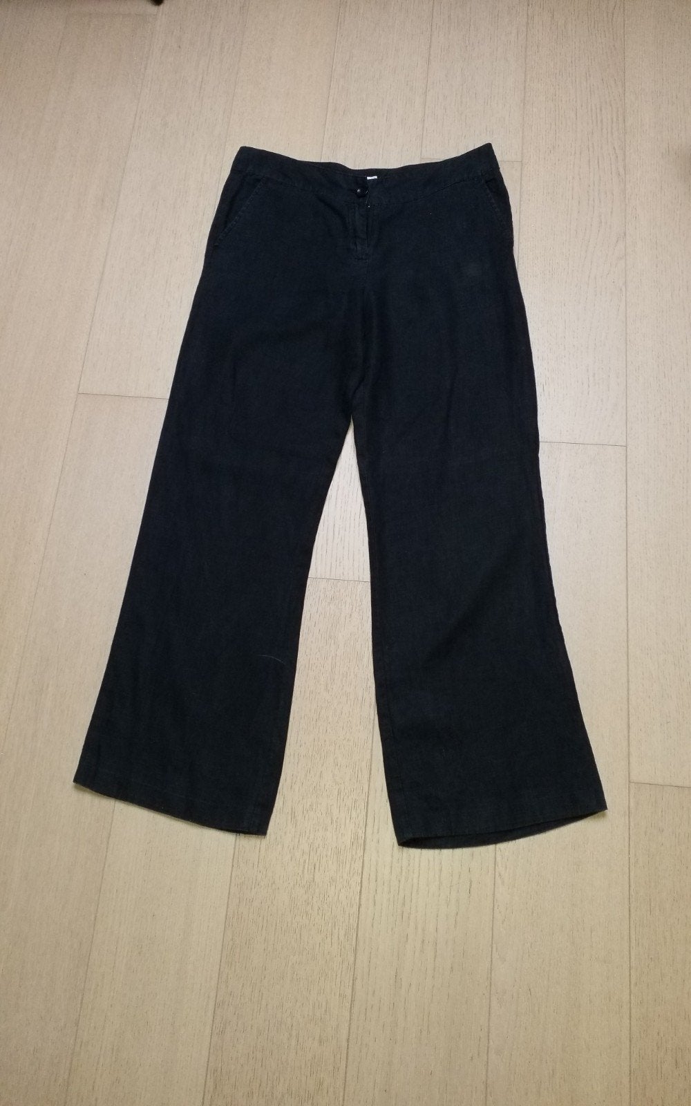 zwarte en witte linnen broek, JBC., Ophalen of Verzenden, Zo goed als nieuw, Maat 42/44 (L)