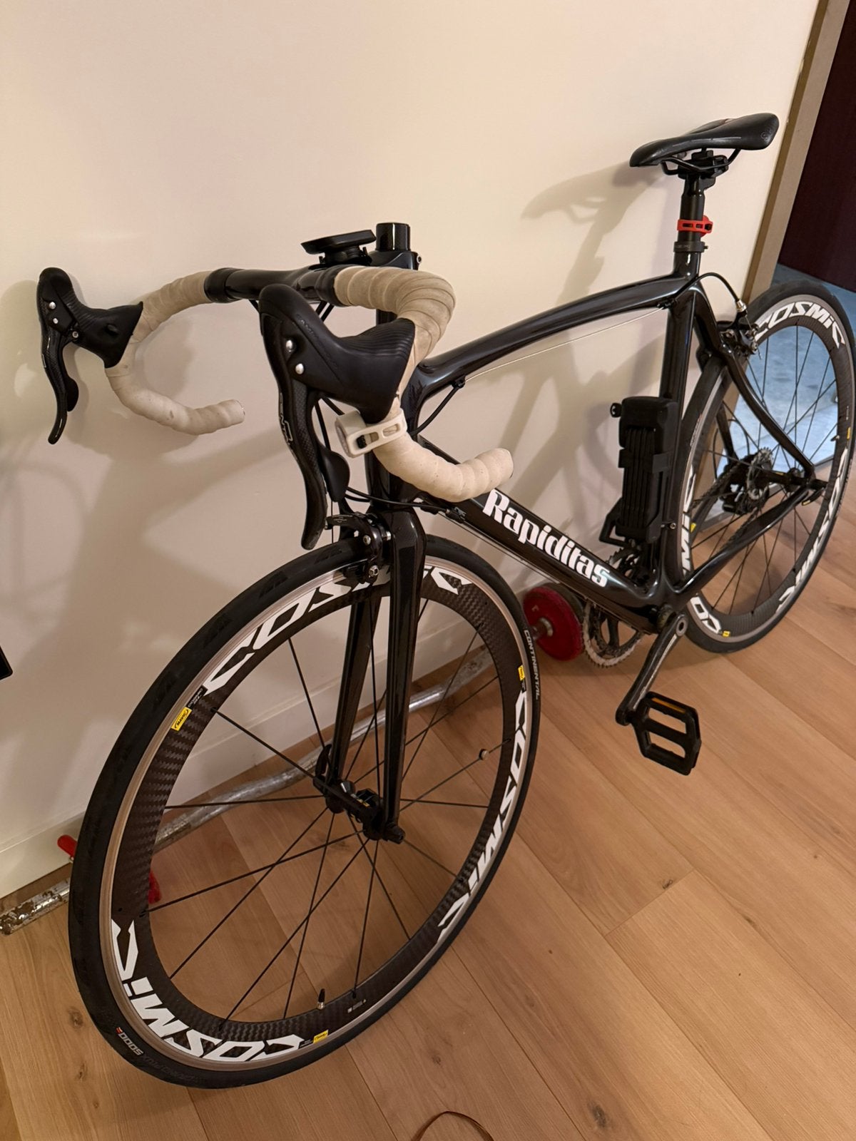 Carbon racefiets | Campagnolo Centaur 10s | Mavic Cosmic SL, Fietsen en Brommers, Ophalen, Heren, Zo goed als nieuw, 26 inch